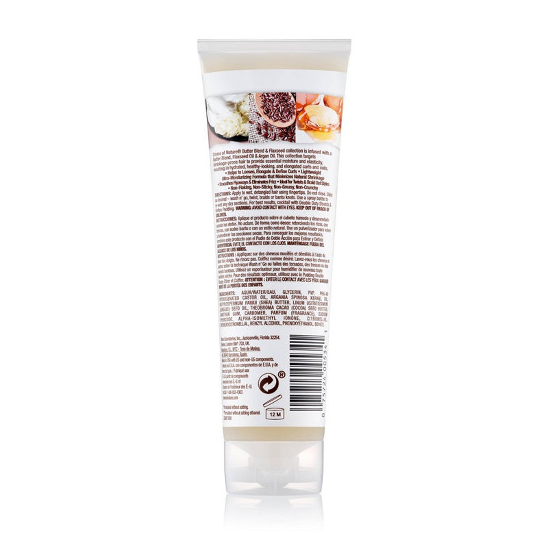 Creme of Nature Butter Blend & Flaxseed Elongate & Define Jelly Hair Gel - 8.4 fl oz