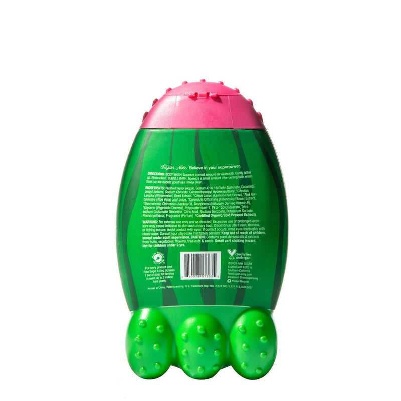 Raw Sugar Kids Bubble Bath + Body Wash Watermelon Lemonade - 12 fl oz