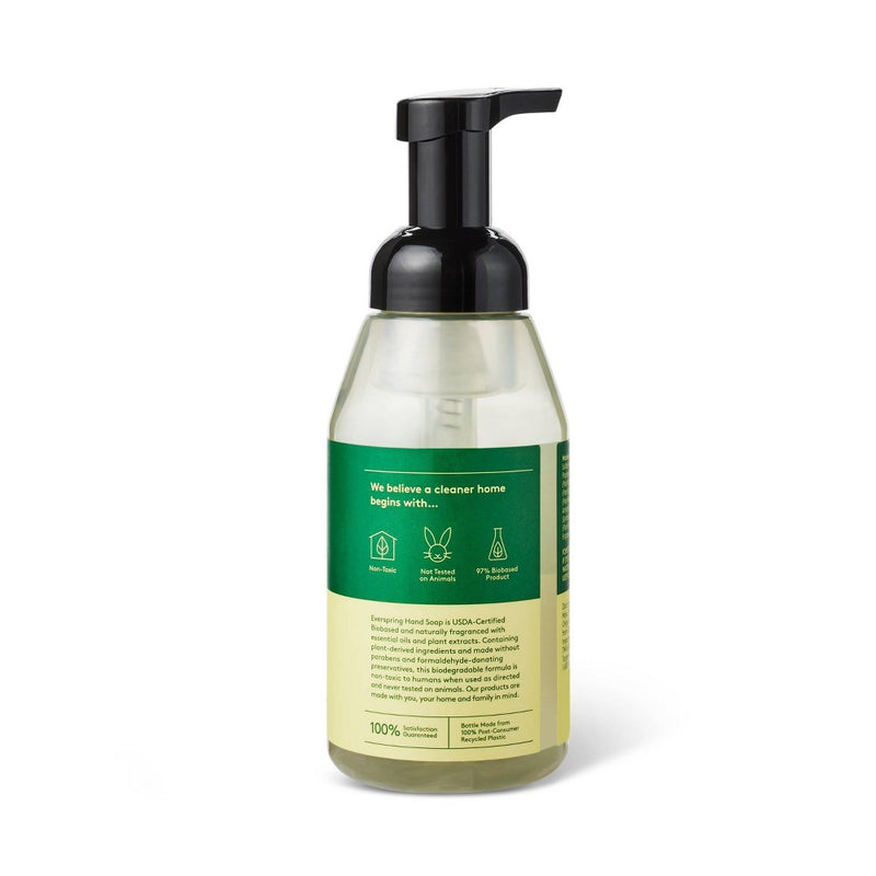 Lemon & Mint Foaming Hand Soap - 10 fl oz - Everspring