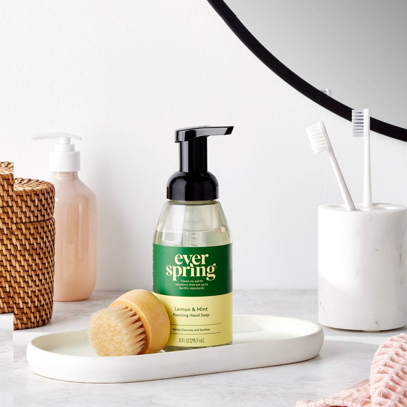 Lemon & Mint Foaming Hand Soap - 10 fl oz - Everspring