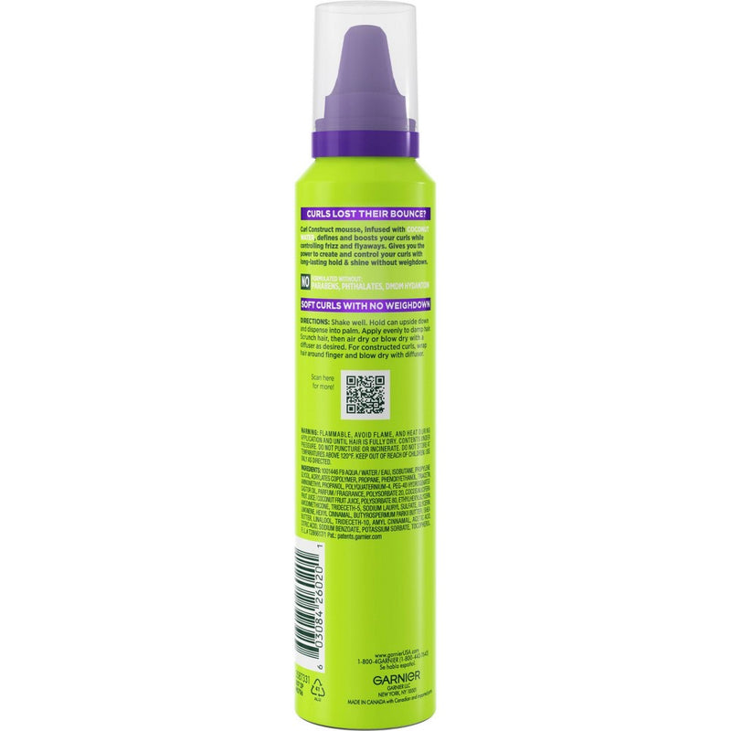 Garnier Fructis Style Curl Construct Creation Hair Mousse - 6.8oz