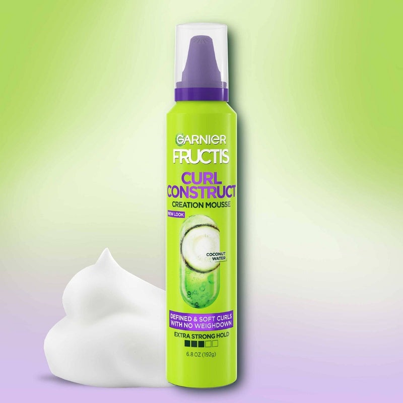 Garnier Fructis Style Curl Construct Creation Hair Mousse - 6.8oz