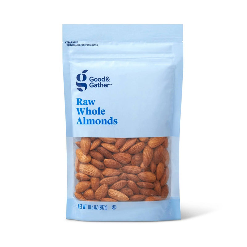 Raw Whole Almonds - 10.5oz - Good & Gather