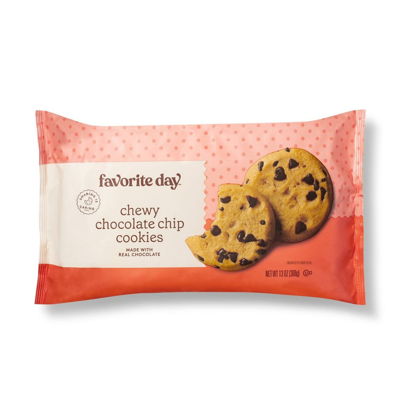 Chewy Chocolate Chip Cookies - 13oz - Favorite Day