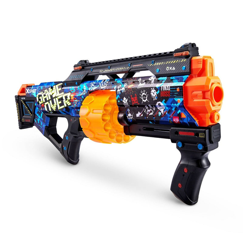 X-Shot SKINS Last Stand Dart Blaster - Game Over by ZURU (LOCAL PICKUP ONLY)