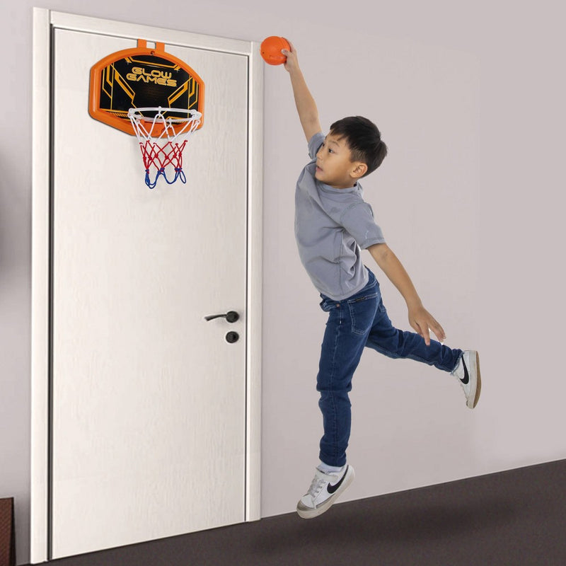 Glow Games Jr. LED Basketball Game with Ball - 2pc