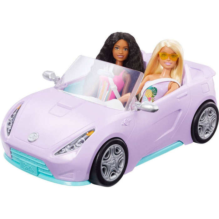 Two Barbie Dolls with Pool, Clothes and Barbie Car (Target Exclusive)