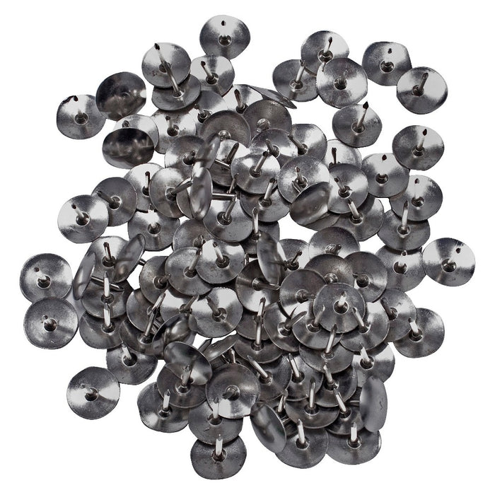 100ct Thumb Tacks Silver - up & up