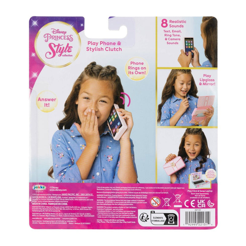 Disney Princess Style Collection Play Phone & Stylish Clutch
