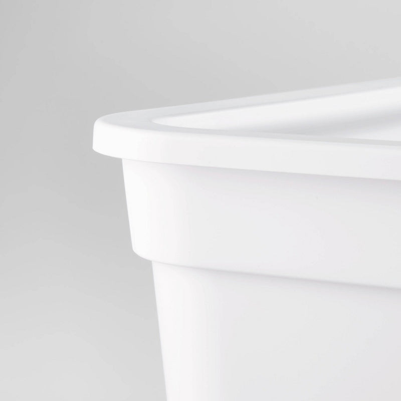 Large Modular Storage Box White Opaque - Brightroom