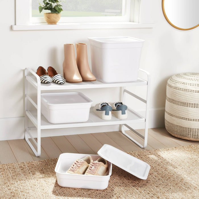 Large Modular Storage Box White Opaque - Brightroom