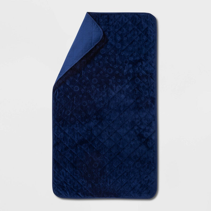 Waterproof Sleep Anywhere Kids' Pad Blue - Pillowfort
