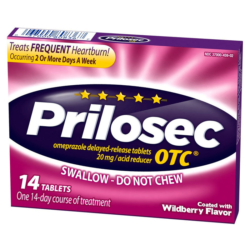 Prilosec OTC Acid Reducer Wildberry Tablets 14ct
