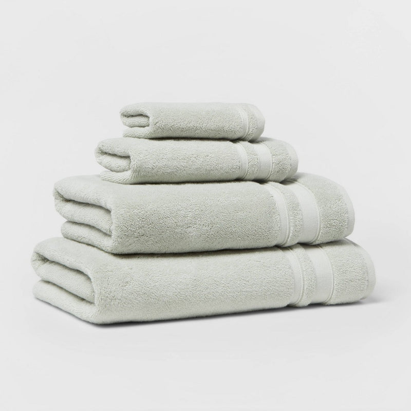 Performance Hand Towel Light Green - Threshold