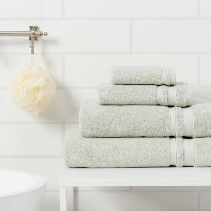 Performance Hand Towel Light Green - Threshold