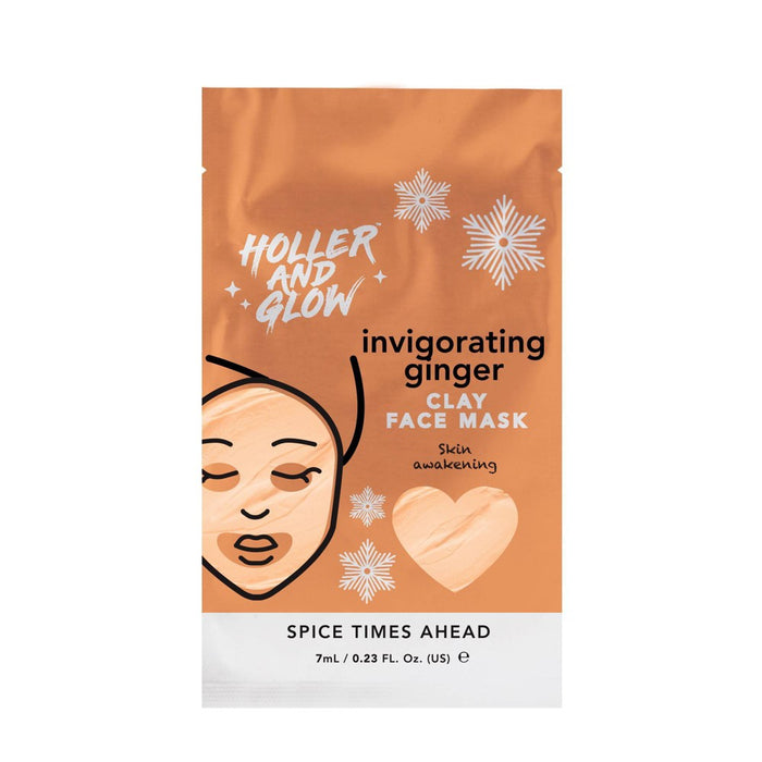 Holler and Glow Clay The Holidays Clay Masking Gift Set - 6pc