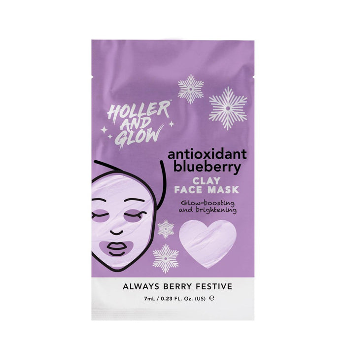 Holler and Glow Clay The Holidays Clay Masking Gift Set - 6pc