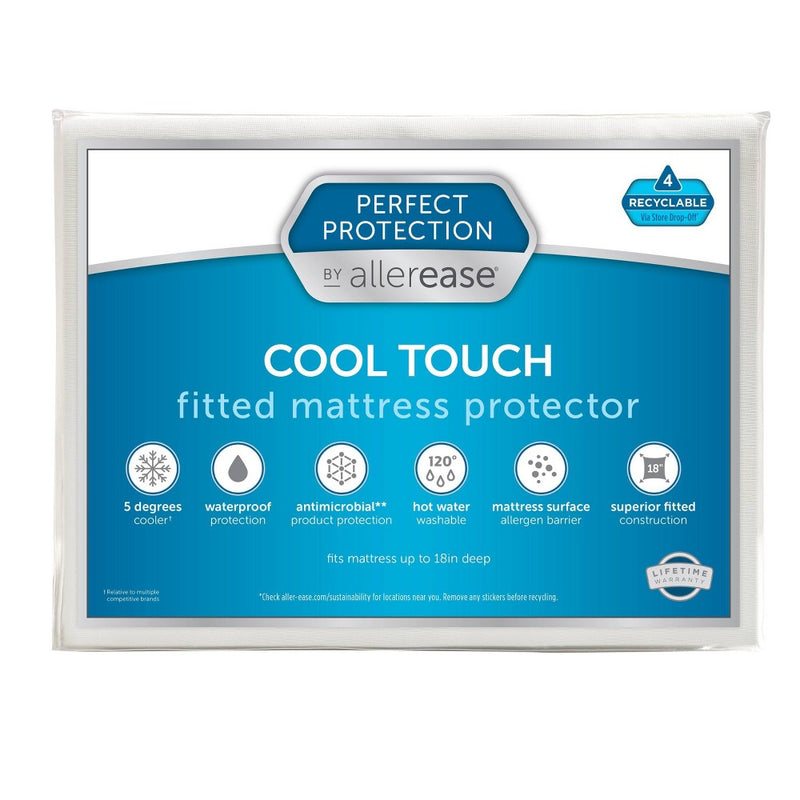 King Perfect Protection Cool Touch Mattress Protector - Allerease