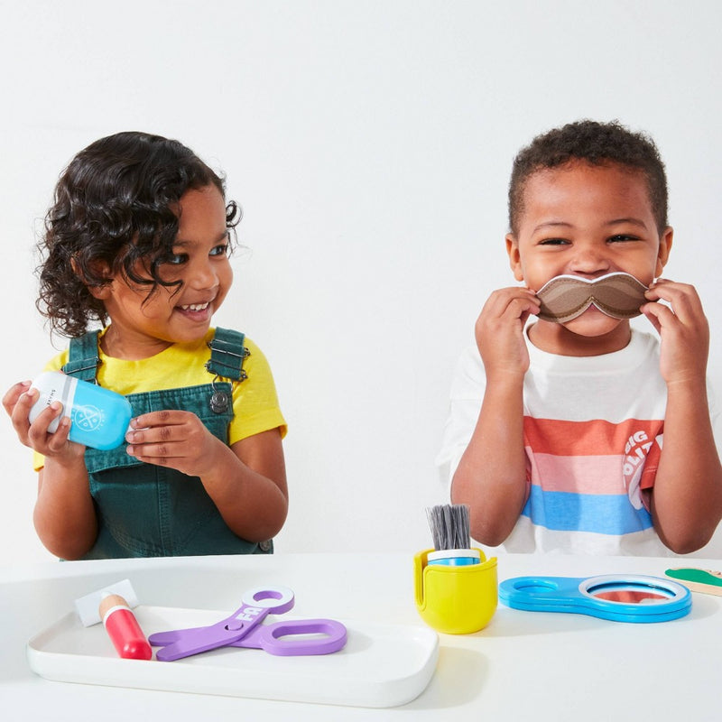 FAO Schwarz Toy Wood Grooming Kit
