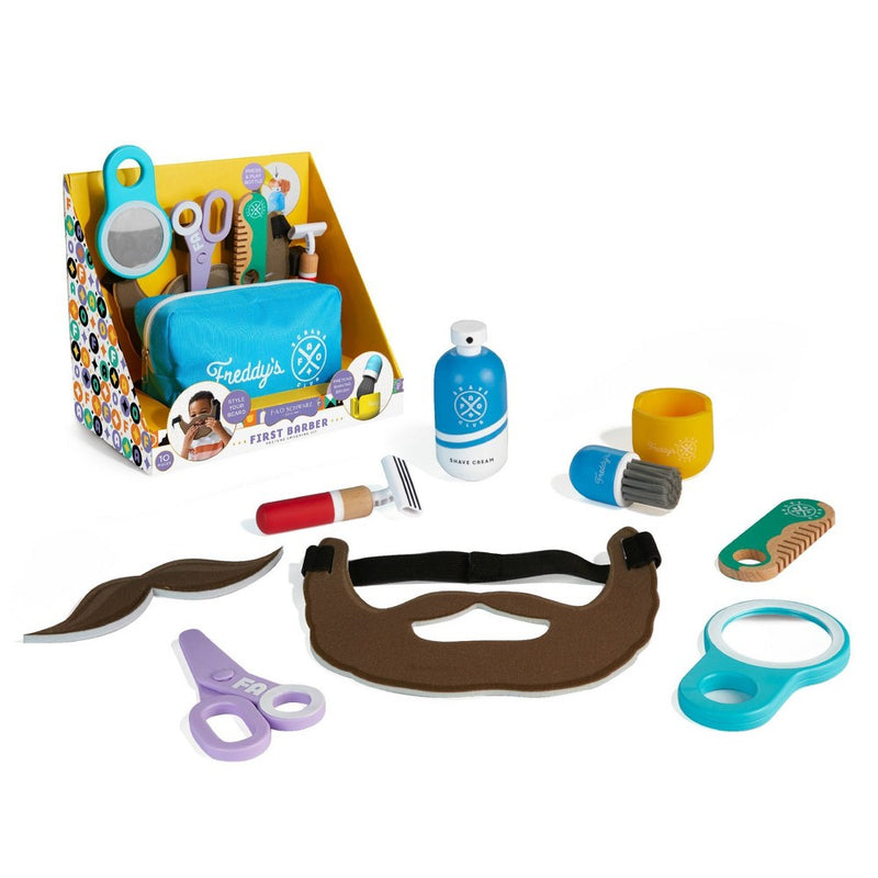 FAO Schwarz Toy Wood Grooming Kit