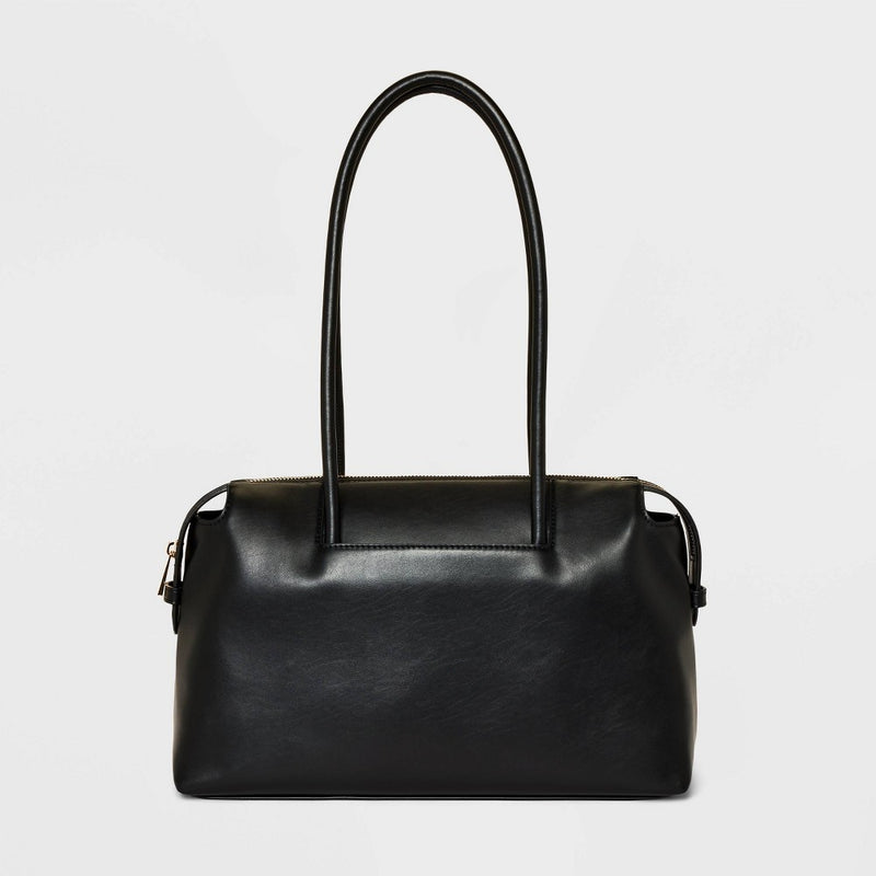 East West Bowler Shoulder Handbag - A New Day Black