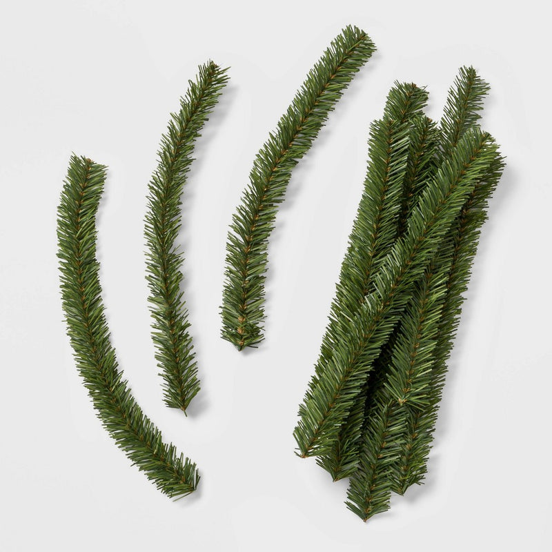 10ct Artificial Christmas Garland Ties - Wondershop