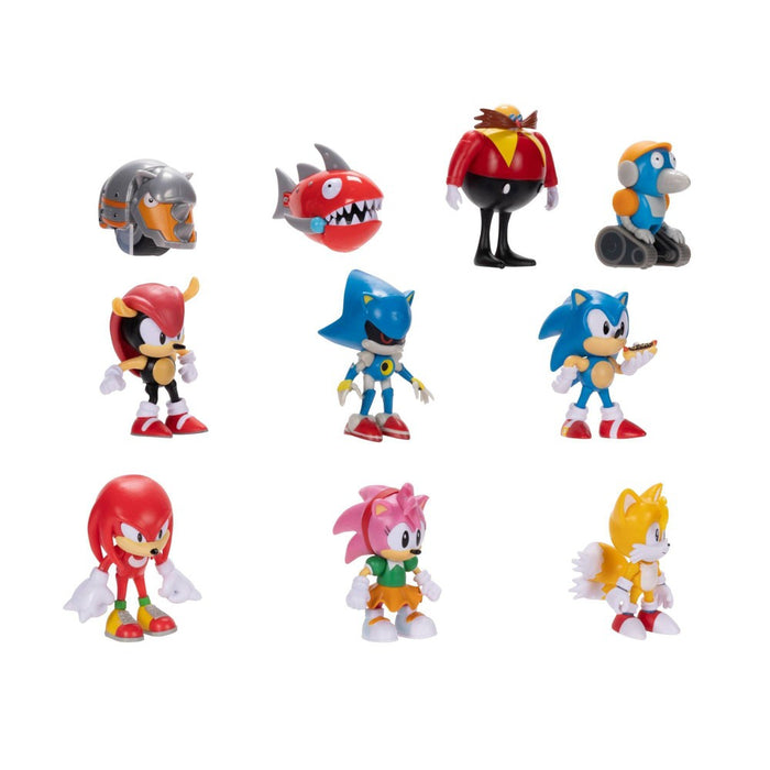 Sonic the Hedgehog Friends & Foes 2.5" Action Figure Set - 10pk