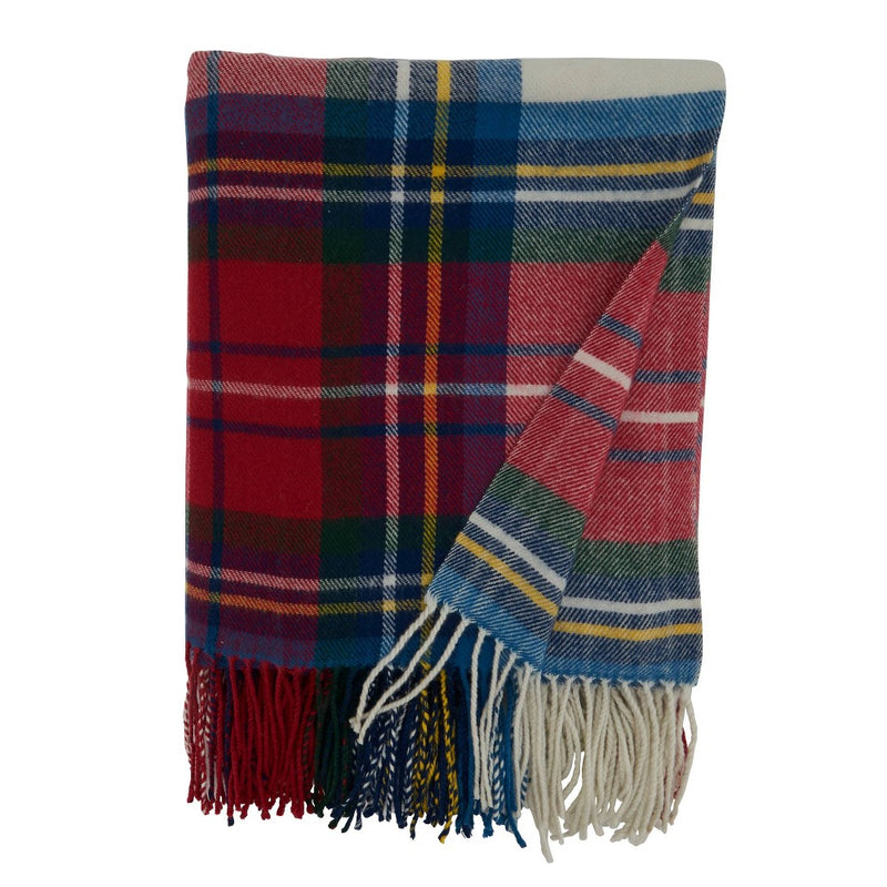 50"x60" Casual Plaid Design Throw Blanket - Saro Lifestyle (LOCAL PICKUP ONLY)