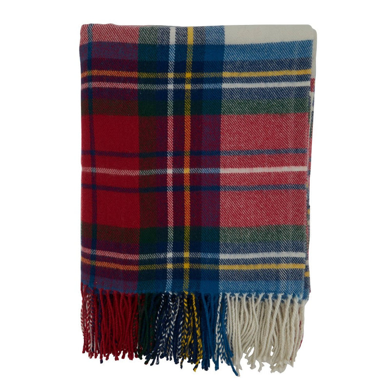50"x60" Casual Plaid Design Throw Blanket - Saro Lifestyle (LOCAL PICKUP ONLY)