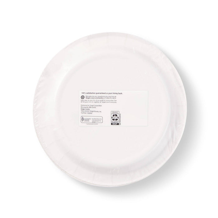 Plate 6.8" - White - 58ct - up & up