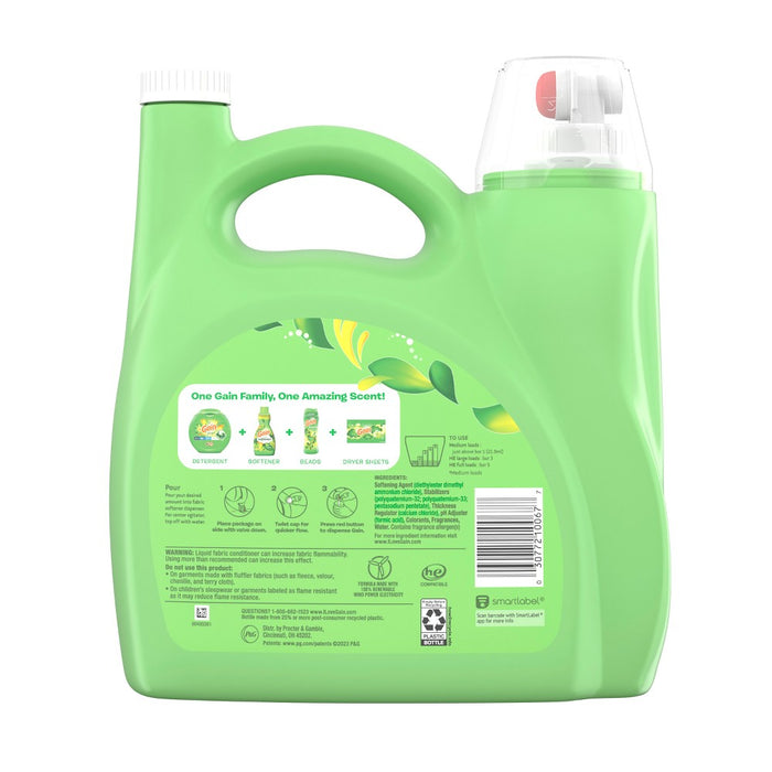 Gain Liquid Fabric Softener - Original Scent - 140 fl oz