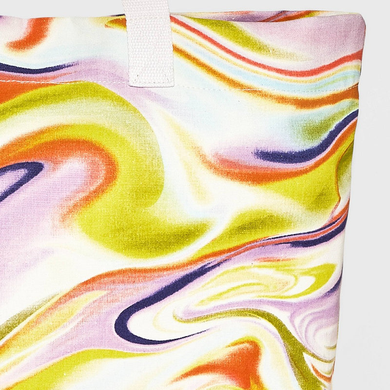 Abstract Print Large Value Tote Handbag - Wild Fable
