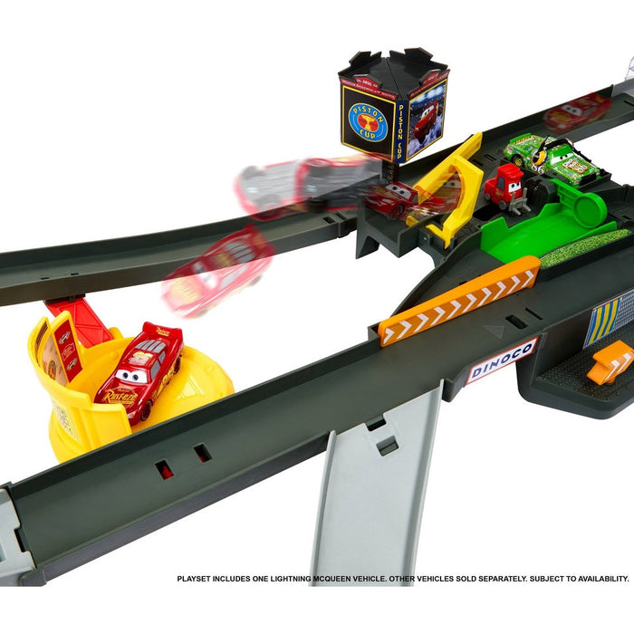 Disney and Pixar Cars Piston Cup Action Speedway Playset