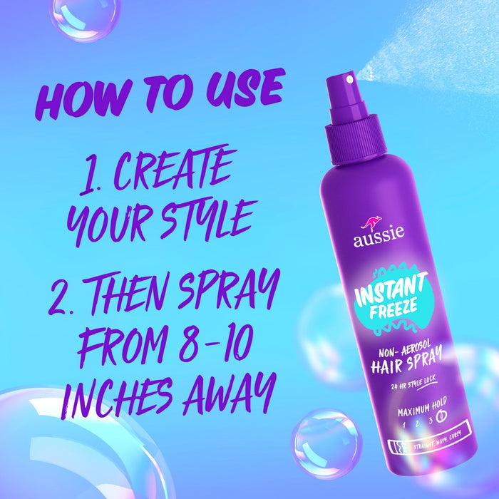 Aussie Instant Freeze Non-Aero Hair Spray - 8.5 fl oz