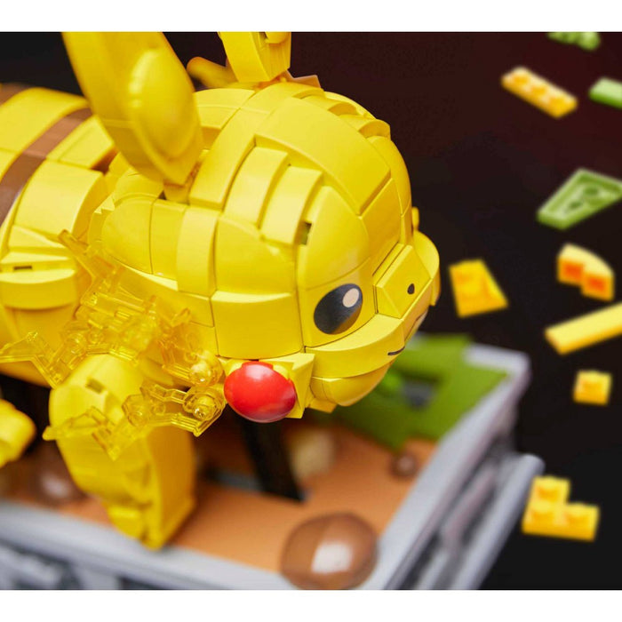 MEGA Pokemon Motion Pikachu Mechanized Building Set - 1092pcs