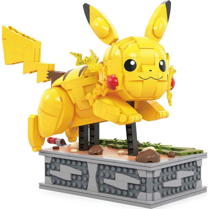 MEGA Pokemon Motion Pikachu Mechanized Building Set - 1092pcs