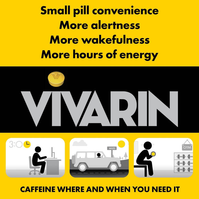 Vivarin Caffeine Alertness Aid Tablets - 40ct