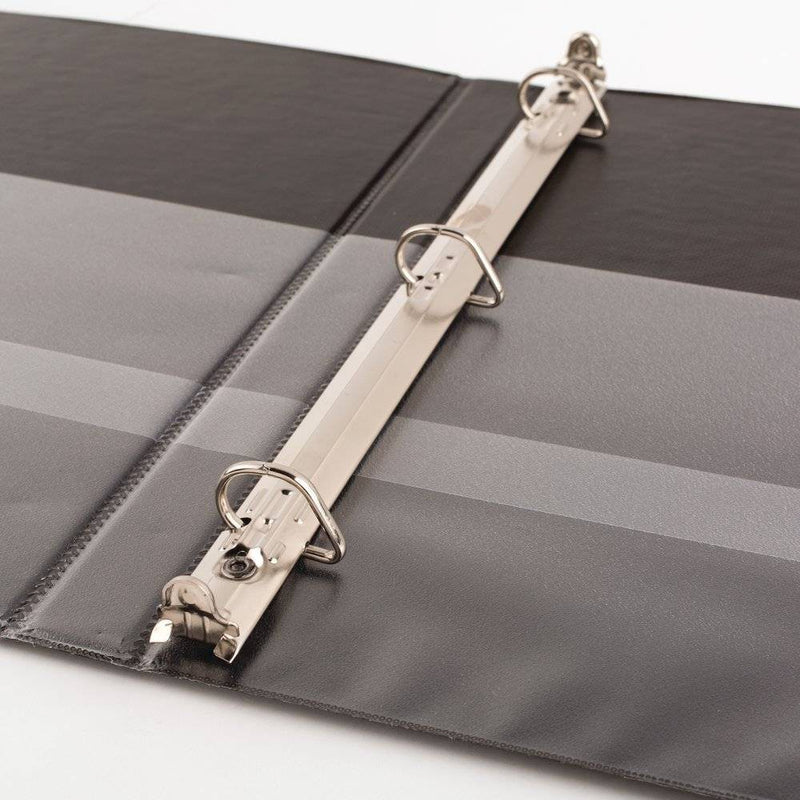 0.5" Ring Binder Clear View Black - up & up