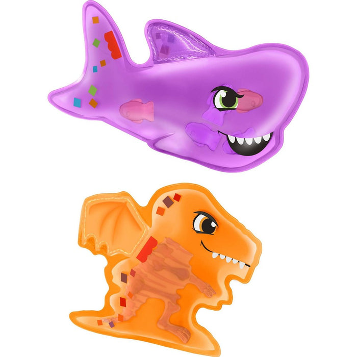 Fisher-Price Sensory Bright Shark & Dragon Squeeze 'n Sniffs Scented Goo Animals