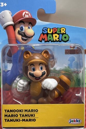 Nintendo 2.5" Limited Articulation Tanooki Mario Wave 43