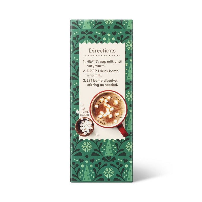 Holiday Hot Chocolate Drink Bombs - 2.75oz/3ct - Favorite Day