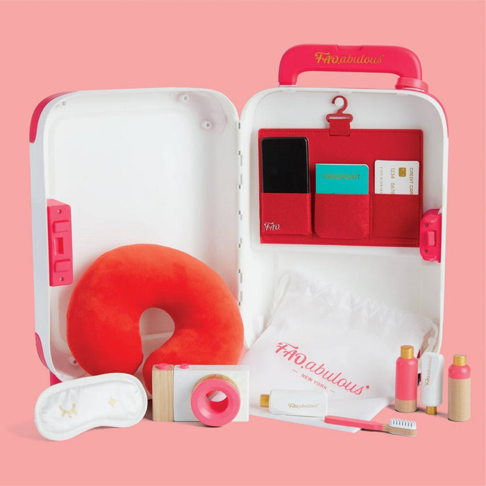 FAO Schwarz Jet-Setter Pretend Play Luggage Set