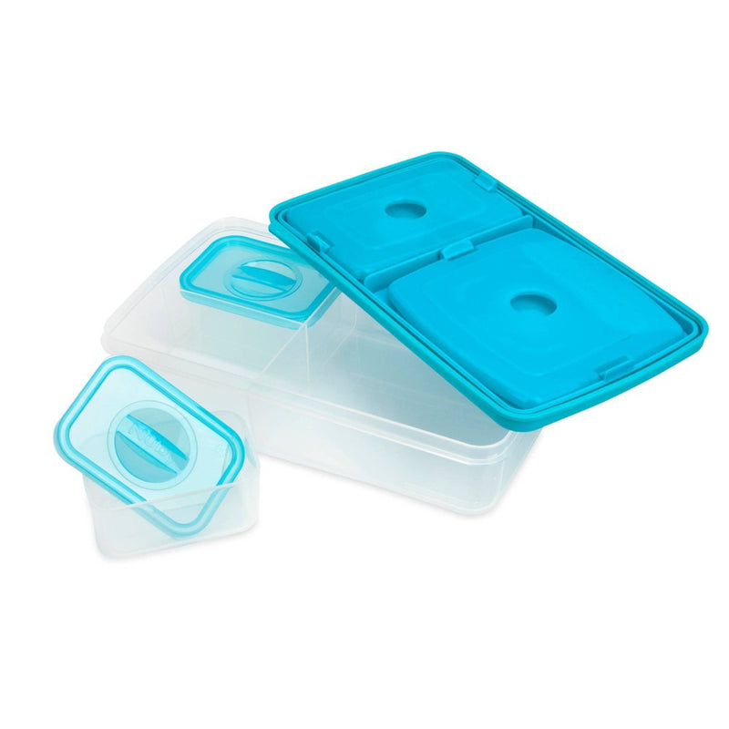 Nuby Hungry Kids' Bento Box - Rainbow