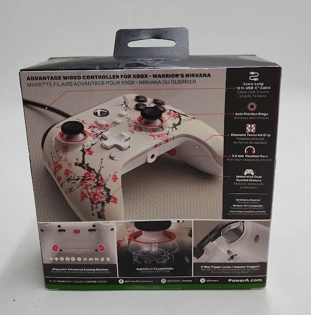 PowerA Advantage Wired Controller for Xbox Series X|S - Warrior's Nirvana