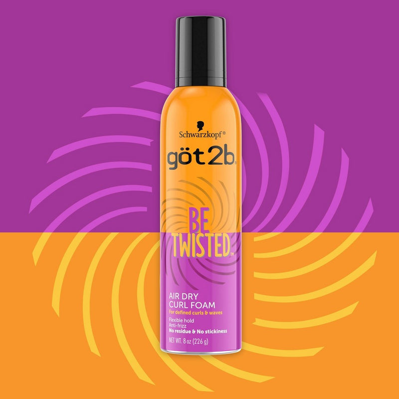 Got2B Twisted Air Dry Curl Foam - 8oz