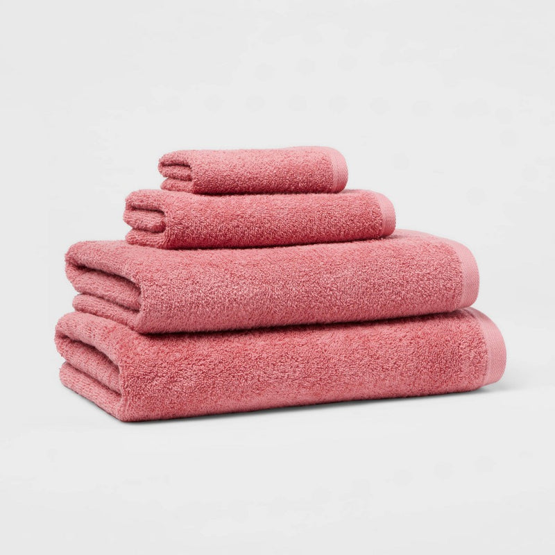 Everyday Washcloth Pink - Room Essentials