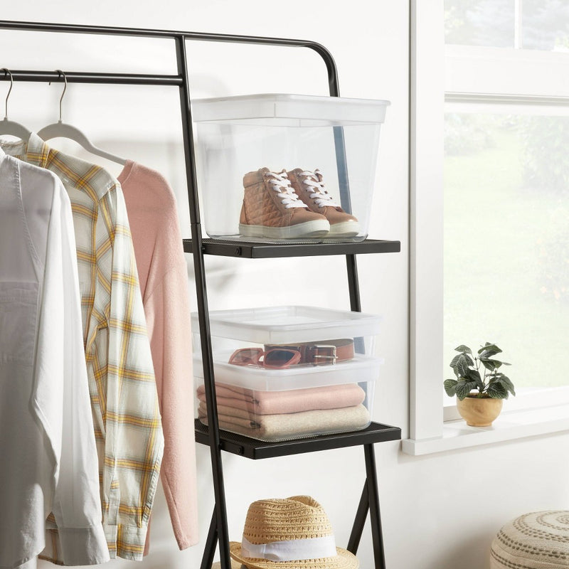 Large Modular Storage Box Clear - Brightroom