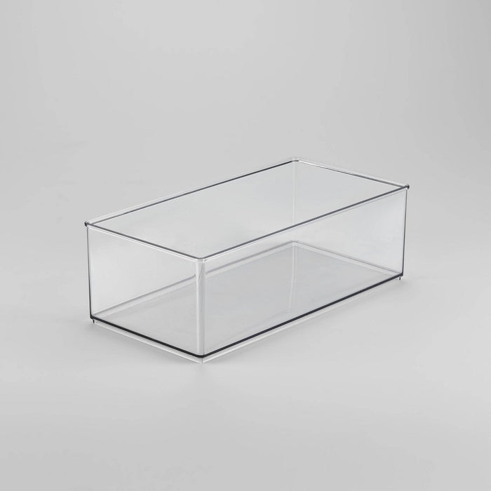 12" x 6" x 4" All Purpose Storage 1/2 Storage Bin - Brightroom