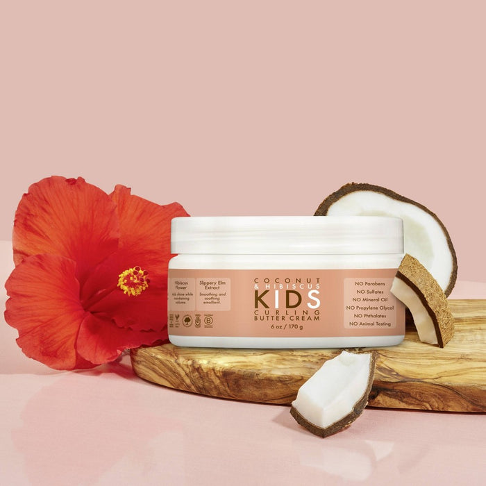 SheaMoisture Coconut & Hibiscus Kids' Curling Hair Butter Cream - 6oz