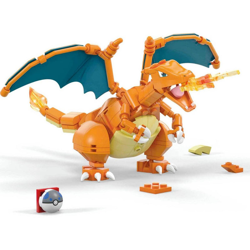 Mega Pokemon Charizard Building Set - 222pcs